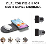 LinkMejor 20W 15W 10W 7.5W 5W Wireless Charger Fast Wireless Charging Pad for Qi-enabled Smart Phones for iPhone 12 13 14 14 Pro/Pro Max for Airpods