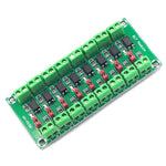 8-way Photoelectric Isolation Module Voltage Isolation Board Control Transfer Drive Board 817 Optocoupler Module