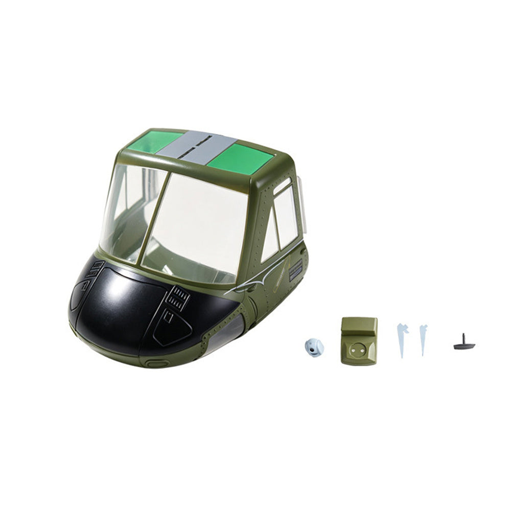 LinkMejor Grey+Green Legend E2 GPS RC Helicopter Spare Parts Nose Cover Set