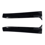 Rear Window Side Spoiler Canard Splitter Gloss Black/Carbon Fiber Look For VW Golf 7 R Variant Wagen 2014-2017