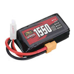 LinkMejor Power 11.1V 1550mAh 150C 3S LiPo Battery XT60 Plug for RC Drone