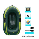 WaveRite 120*70 Thickened Single Inflatable Boat PVC Inflatable Swimming Pool Float ldeal for Water Pool Beach, and Party Use Pool Accessory
