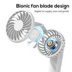 Multifunctional Umbrella Clip Fan USB Charging Outdoor Portable 3 Speed Wind Mini Handheld Desk Fan