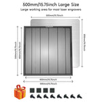 [EU/US Direct]LONGER 500*500mm Honeycomb Panel Set High-strength Steel Honeycomb Working Table for Wood Acrylic Cutting Laser Engraver Accessory