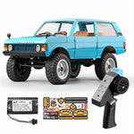 MNRC MN168 RTR 1/12 2.4G 4WD RC Car for Land Rover LED Light Off-Road Climbing Truck Rock Crawler Full Proportional Vehicles Models Toys Oil Filled Shocks
