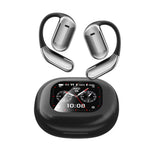 YYK-Q16PRO Wireless bluetooth 5.4 Earbuds AI Translation Earphone Touch Screen 360° Surround Stereo ENC Call Noise Cancelling 40H Playback Flexible Earhooks Sports Headphones