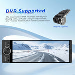 6.28 inch Car Wireless CarPlay Android Auto MirrorLink MP5 Player Bluetooth 5.2 HD Touchscreen Vehicle Center Console Display Universal