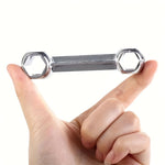 LinkMejor BG-615 Hexagonal Wrench Bike Tools Aluminum Alloy Stable Hexagonal Bone Wrench for Bicycle Repair