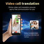 Boeleo S20 Pro 5-inch Audio Translator Video Translator 148 Languages Remote Video Call AI Voice Translator 2G+16G 2000mAh Battery Online Offline OverseaTravel Real-time Conversation Intelligent Translation Device