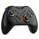 Ipega PG-SW123A Wireless RGB Gaming Controller for Nintendo Switch Mechanical Buttons Turbo Function Gyro Dual Vibration Programmable Back Buttons Six-axis Gamepad