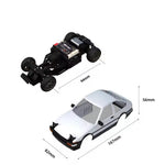 BM Racing & FR Legends BMRX-FLD RTR 1/28 2.4G RWD Mini Drift RC Car Gyro LED Light Rear Wheel Drive Authorized Full Proportional Remote Control Vehicles Models License Compatible with KYOSHO AE86 Frame FR Toys