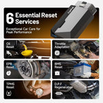LinkMejor CarPal OBD2 Scanner Code Reader All System Car Diagnostic Tool with 6 Reset Functions Bluetooth 5.0 AutoVIN I/M Readiness for iOS Android