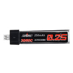 5Pcs LinkMejor 3.7V 250mAh 30C/60C 1S Lipo Battery PH2.0 for Tiny Whoop TINY6 6X