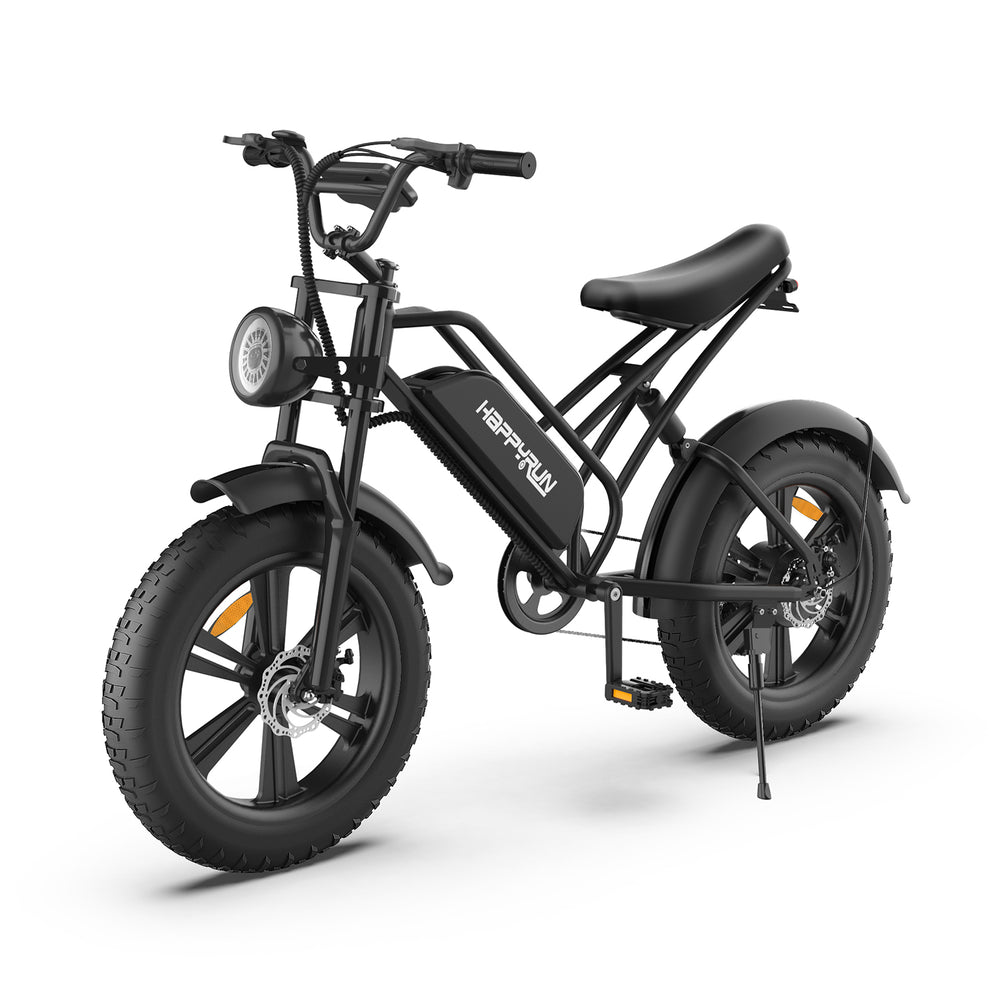 [USA DIRECT] HAPPYRUN HR-G50 Electric Bike 48V 18Ah Battery 750W Motor Recommended Top Speed 25KM/H 20inch Tires 110KM Mileage 120KG Max Load Electric Bicycle