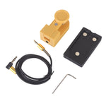MK-05 Portable Mini Hand Keyer 3D-Printed Contact Gap Adjustable ABS Compact CW Morse Key with 3.5mm Audio Cable