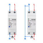 TM607 80A Tuya Smart WiFi Timer Countdown Time Switch APP Wireless Remote Control DIY Lights Work with Alexa Google Home