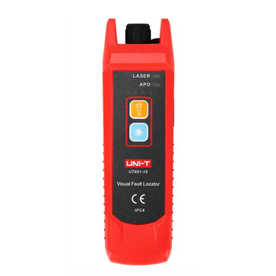 LinkMejor UT691-10 Visual Fault Locator 10mW Laser Output 8-10km Fiber Range LED Flashlight USB Rechargeable Fiber Tester