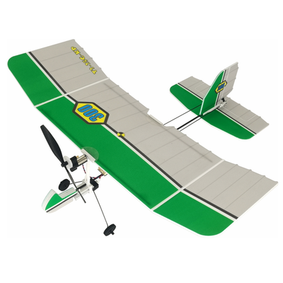 TY Model 300KP 300mm Wingspan PP Foam DIY Micro Indoor Slow Flyer RC Airplane Glider KIT With Gear Box for Beginners