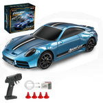 LinkMejor 8502 8503 1/43 2.4G 4WD RTR Full Scale Mini Drift RC Car LED Lights Desktop Vehicle Models