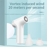 X7 Violent Fan 60W 100000 RPM Brushless Motor 4 Speed Portable Blower Quick Charging DC 12V 1100mA Battery Lightweight for Outdoor Use