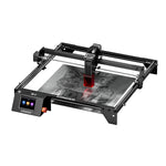 [EU/US Direct] LONGER RAY5 10W Laser Engraver Newly Upgraded Version 24000mm/min Engraving Speed 0.06x0.06mm Laser Spot 3.5 inch Touch Screen 400x400mm Working Area+RAY5 Extension Kit+400x400mm Laser Bed Honeycomb