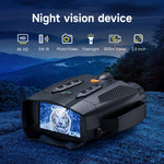326 Night Vision Device 4K Ultra HD 800m Range 10x Zoom with 512G Storage