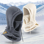 LinkMejor 1pcs Winter Balaclava Knit Hood Men Women Windproof Warm Cycling Outdoor Sports Thermal Fleece Face Neck
