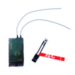 LinkMejor F801 2.4GHz 8CH PPM DSM-X/DSM2 Receiver Support Spektrum DX6 DX7 DX8 DSM2 JR Transmitter for RC Helicopters Airplane