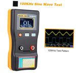 MESR-100 ESR Multimeter Capacitance Ohm Meter 100kHz 0.001 to 100.0Ω Auto-Ranging In-Circuit Testing High Precision Battery or USB Powered