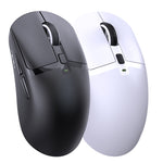 LinkMejor T10 Three-mode Wireless Gaming Mouse with RGB Charging Dock S205 Sensor 12000DPI 1KHz Report Rate 58g Lightweight 6-Keys Programmable Gamer Mice for PC Laptop Computer