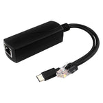 Raspberry Pi 5th Generation PoE Splitter Gigabit Network PoE Power Switch 5V 4A Type-C Power Over Ethernet Adapter