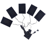 5 In 1 Electric USB Heating Pad Lightweight Portable Three-speed Adjustable USB Heating Pad For Clothes Vests Waists Abdomens Pant