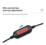 LinkMejor Car Hose Fan 3-Speed 360° Adjustment USB Powered Rear Seat Universal Vehicle Cooling Fan