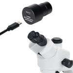 LinkMejor Digital Electronic Eyepiece FHD 4K IMX377 CMOS USB Microscope Camera Digital Eyepiece Free Driver for Microscope or Telescope