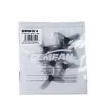 4 Pairs GEMFAN D2 3-blade 2 Inch PC Propeller 1.5mm Hole for DIY RC FPV Racing Drones