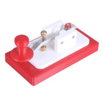 MK-02 Mini Shortwave Radio CW Key 3D-Printed High Quality Aluminum Alloy ABS Handheld Morse Code CW Key Transceiver