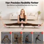 Warmounts 300lbs Capacity Leg Stretcher Split Machine for Flexibility Adjustable 0-190° Leg Stretching Equipment Suitable for Ballet Yoga Dance Gymnastics