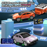 LinkMejor Q231 Q232 RTR 1/64 2.4G RWD Mini Drift RC Car Alloy Body Shell LED Light Support App Remote Control Optional Trailer Three Speed On-Road Racing Vehicles Models Boys Gifts Toys