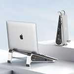 Blueendless Aluminum Laptop Stand Docking Station with 4K 60Hz HD SD/TF Card Reader USB3.0 5Gbps 100W PD Charger Type-C Hub for MacBook Surface