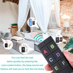 LinkMejor TH104 Wireless Key Finder RF Key Locator Pet Tracker Wallet Tracker Remote Control 1 RF Transmitter 6 Receiver