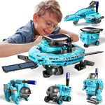 6in1 STEM Solar Robot Kit Kids Educational Building Science Experiment Toys Children Boys Girls Birthday Gifts
