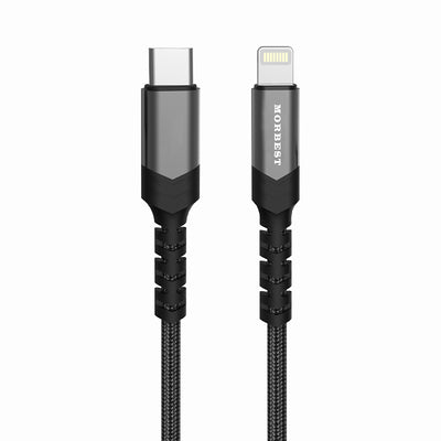 LinkMejor Z62 2.4A Type-C to iP Cable Fast Charging Data Transmission Copper Core Line 1M Long for iPhone 14 14 Pro 13 12 Pro Max