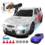 LinkMejor 8608 8609 RTR 1/24 2.4G 4WD RX7 Drift RC Car High-Speed Remote Control Mini Race LED Light On-Road Racing Vehicle Model Boys Gifts Toys