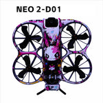 LinkMejor Waterproof PVC Stickers Drone Body Skin Protective Arm Remote Control Protector for DJI NEO 2 RC Drone