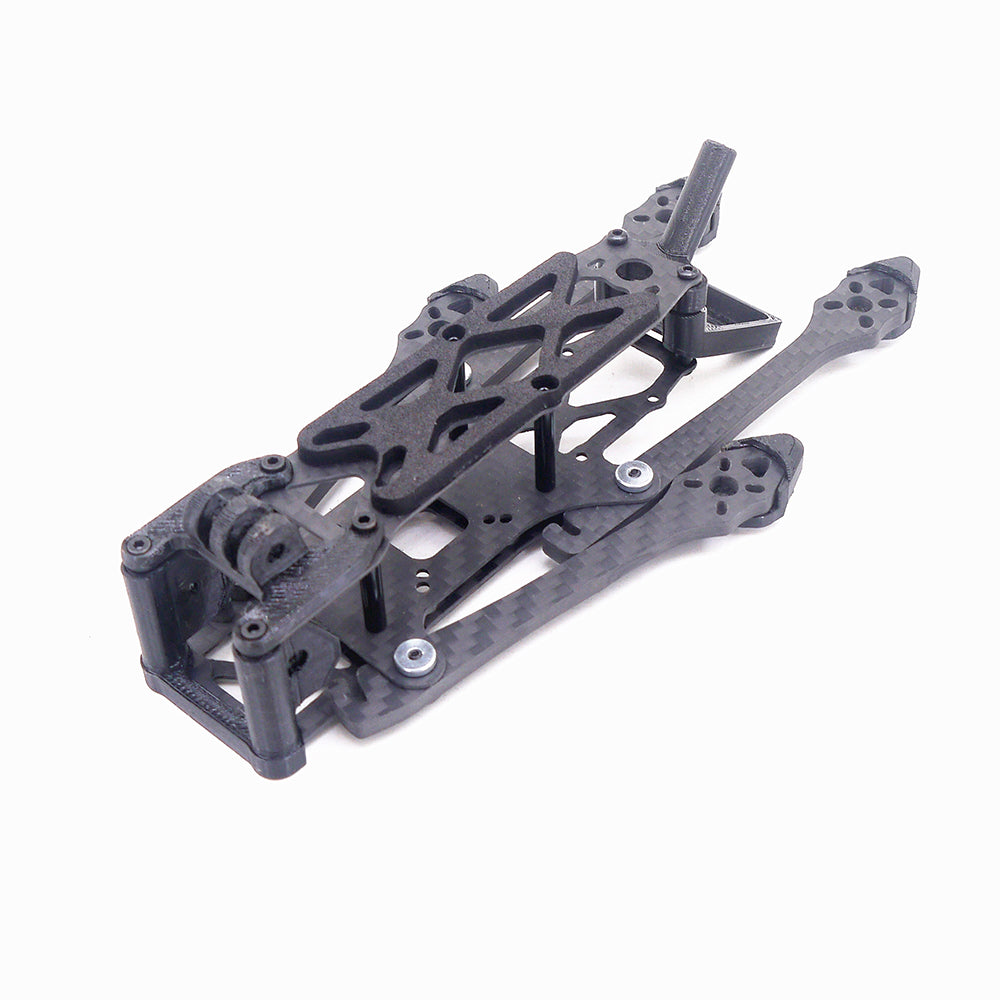 LinkMejor Ran4 Advanced 185mm 4 Inch Foldable Long Range Frame Kit Support VISTA HD System for DIY RC Drone FPV Racing