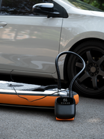 LinkMejor 20PSI High Pressure SUP Air Pump 4000mAh for Inflatable Stand Up Paddle Boards, Boats,Kayak,12V DC Car Connector