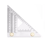 1Pc Carpenter Square 3D Multi Angle Measuring Ruler Precision Hole Positioning Marking Gauge Woodworking Scriber Triangle Ruler