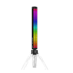 LinkMejor Light Bar Music Sync Pickup Rhythm Lamp APP Control Voice Activated Atmosphere Light Bar for Car Gaming Room