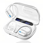 LinkMejor XP18 TWS Headset Wireless bluetooth 6.0 Earphone 13mm Titanium Unit ENC Noise Cancelling 3000mAh Battery LED Screen Digital Display IPX5 Waterproof Power Bank Function Earhooks Sports Headphones
