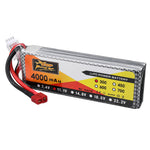 LinkMejor 11.1V 4000mAh 30C 3S LiPo Battery T Plug for RC Car